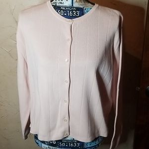 Talbots Pink Women's Cardigan Sweater